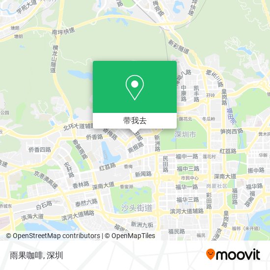 雨果咖啡地图