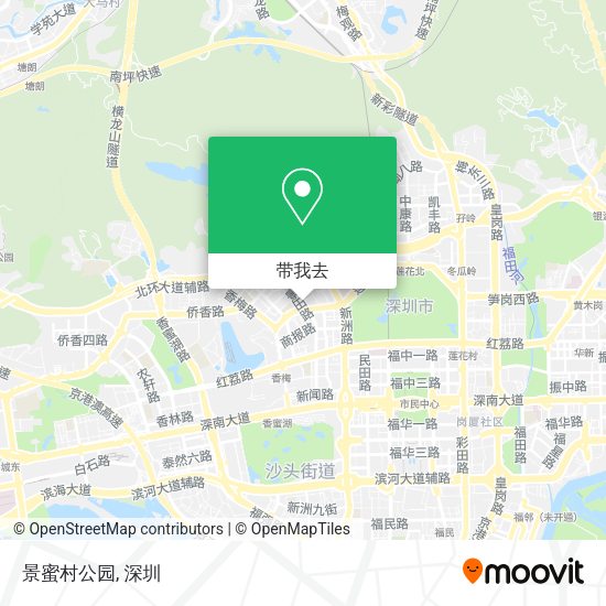 景蜜村公园地图