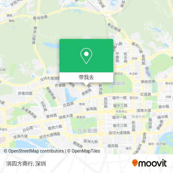 润四方商行地图