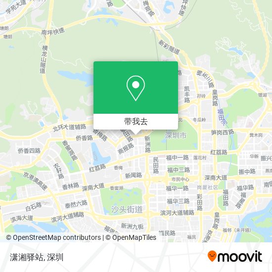 潇湘驿站地图