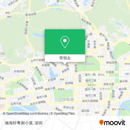 瀚海轩粤厨小菜地图