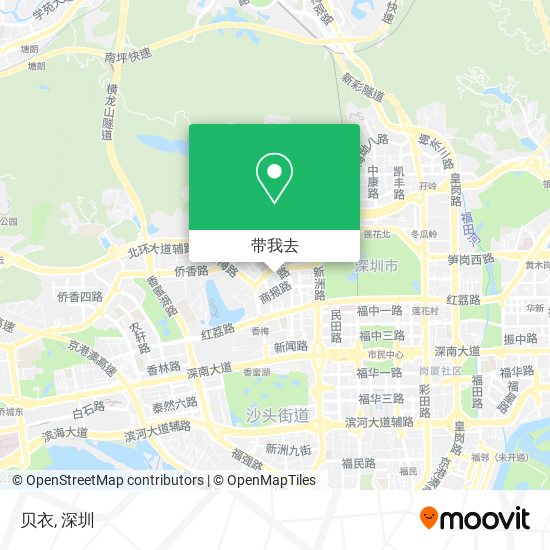 贝衣地图