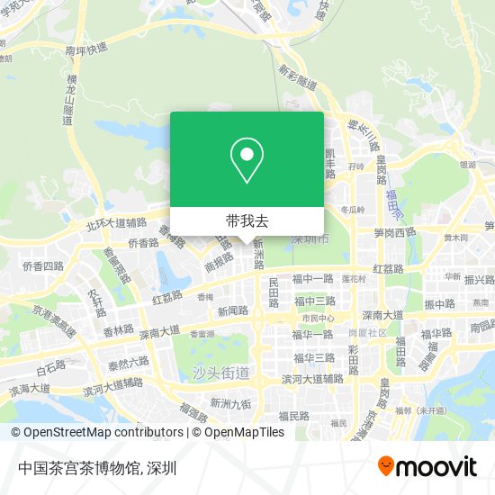 中国茶宫茶博物馆地图