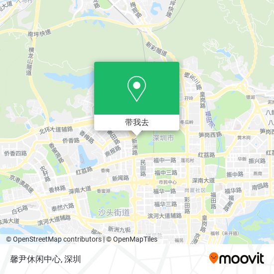 馨尹休闲中心地图