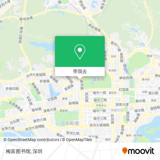 梅富图书馆地图