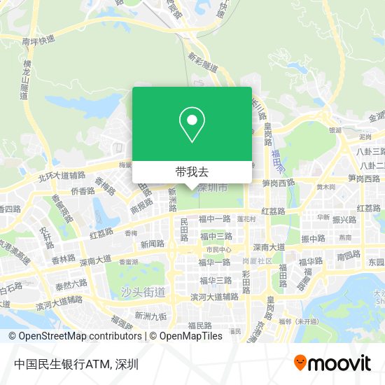 中国民生银行ATM地图