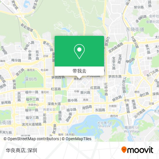 华良商店地图
