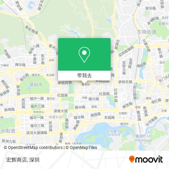 宏辉商店地图