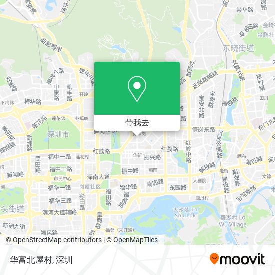 华富北屋村地图