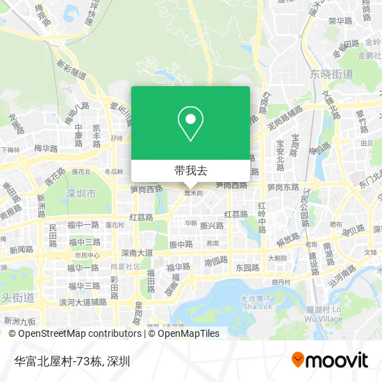 华富北屋村-73栋地图