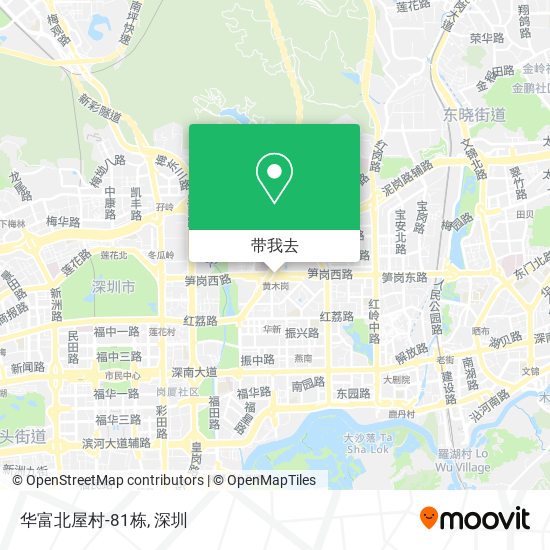 华富北屋村-81栋地图