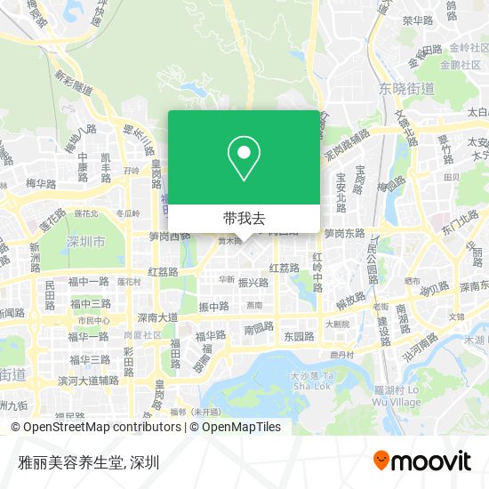 雅丽美容养生堂地图