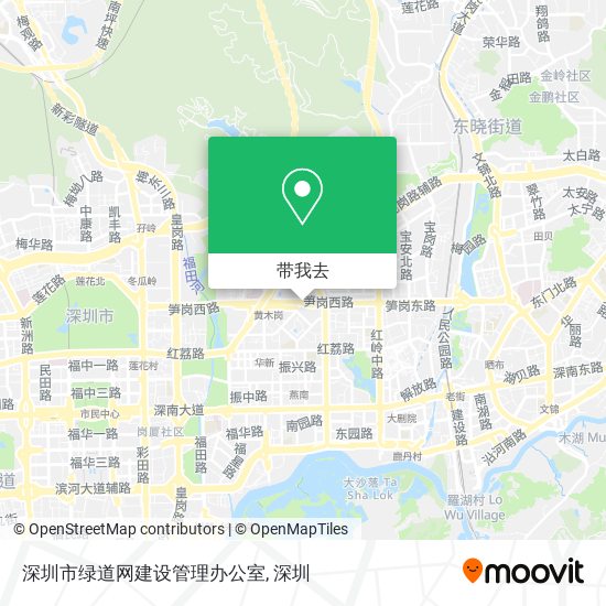 深圳市绿道网建设管理办公室地图