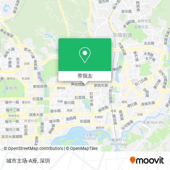 城市主场-A座地图