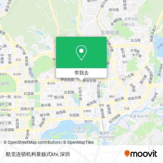 酷党连锁机构量贩式ktv地图