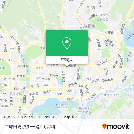 二郎田鸡(八卦一路店)地图