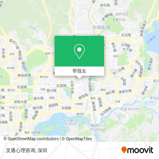 灵通心理咨询地图