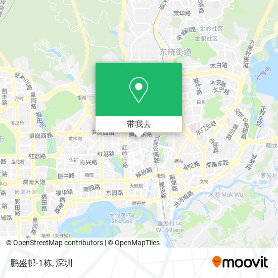 鹏盛邨-1栋地图