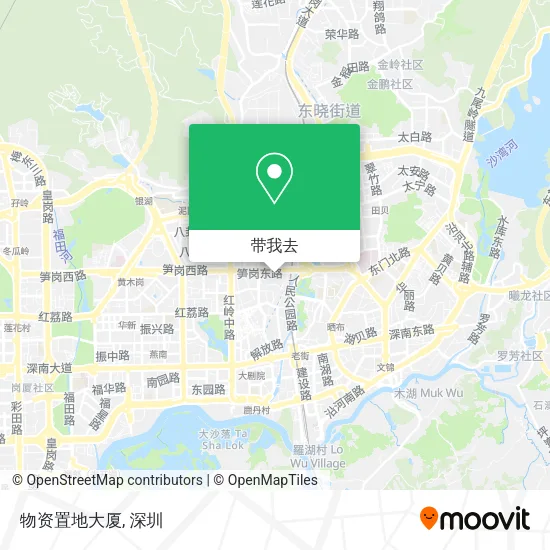 物资置地大厦地图