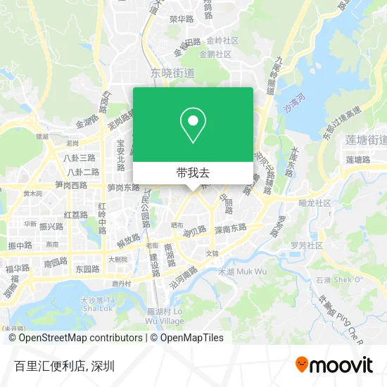 百里汇便利店地图