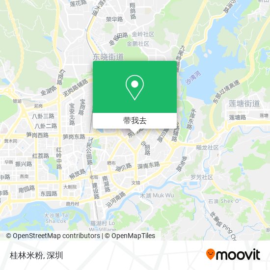 桂林米粉地图