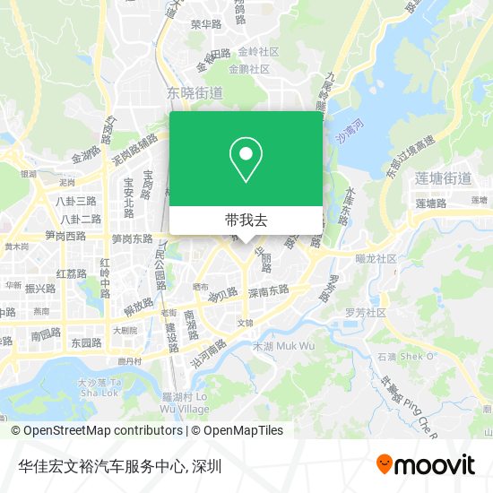 华佳宏文裕汽车服务中心地图