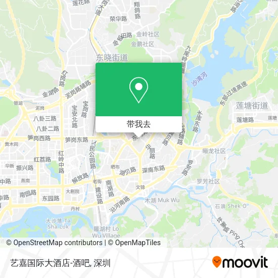 艺嘉国际大酒店-酒吧地图