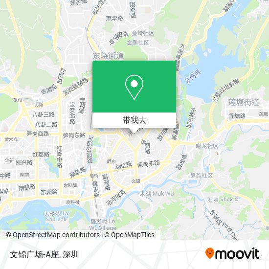 文锦广场-A座地图