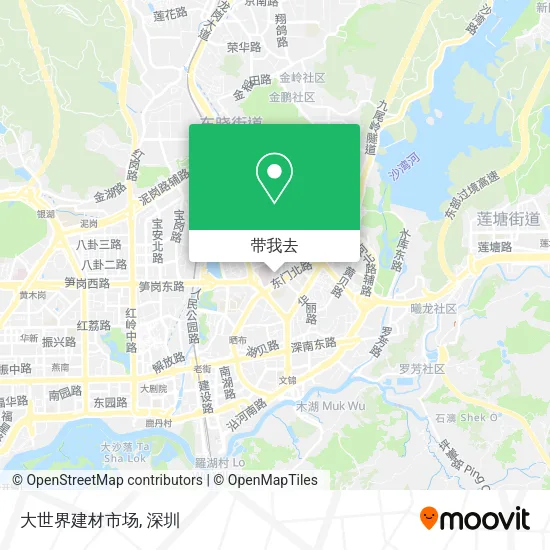 大世界建材市场地图