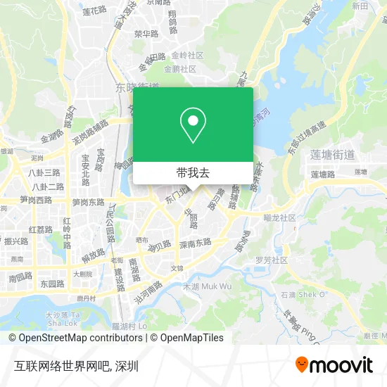 互联网络世界网吧地图