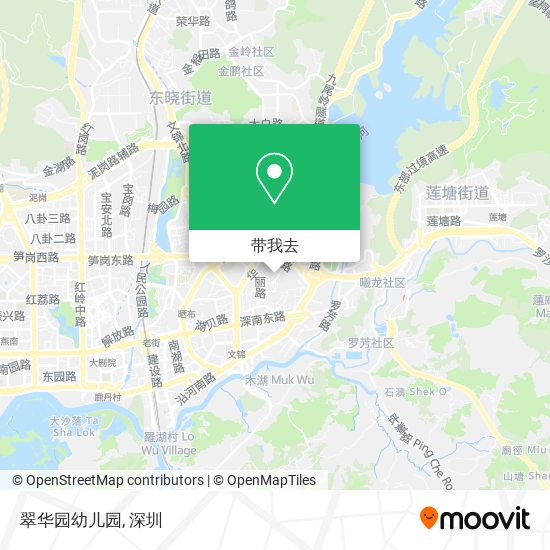 翠华园幼儿园地图