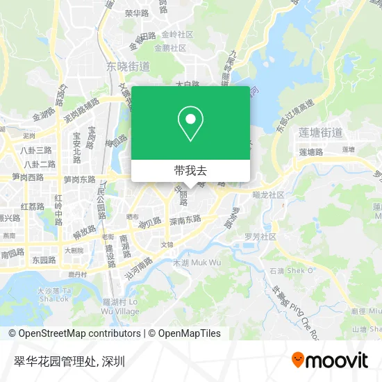 翠华花园管理处地图