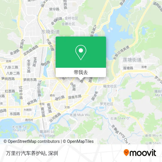万里行汽车养护站地图