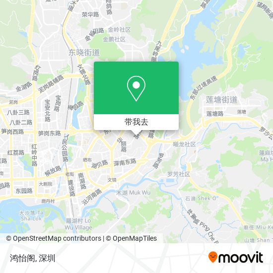 鸿怡阁地图