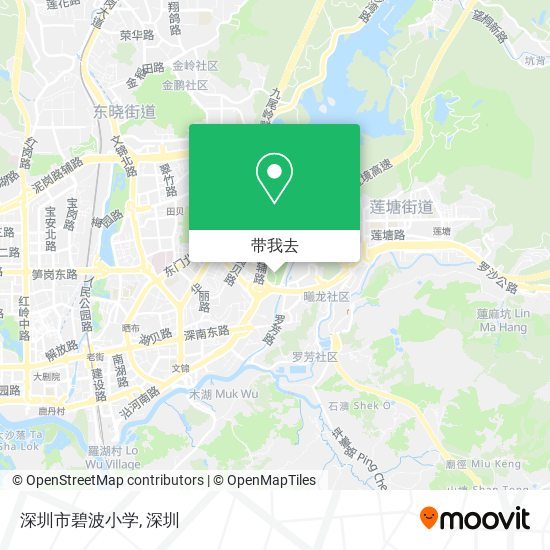 深圳市碧波小学地图