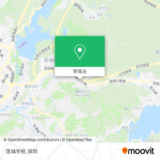 莲城学校地图