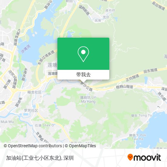 加油站(工业七小区东北)地图