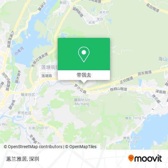 蕙兰雅居地图