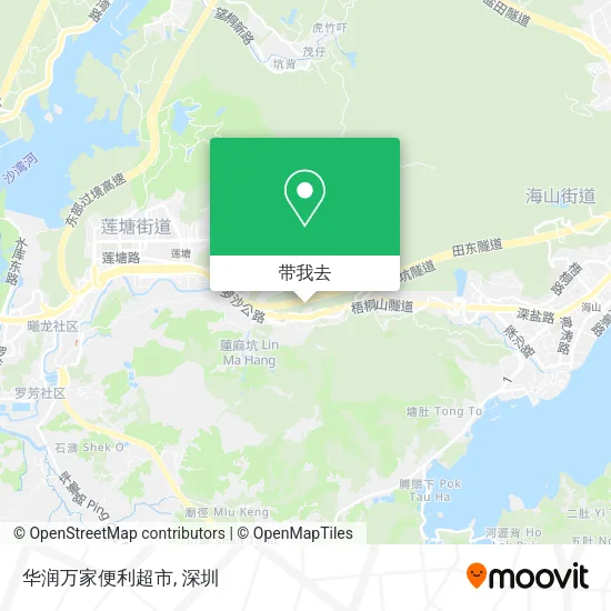 华润万家便利超市地图