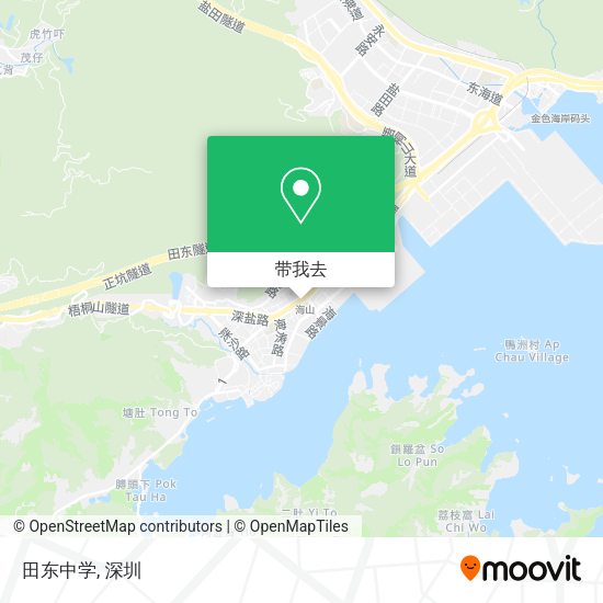 田东中学地图