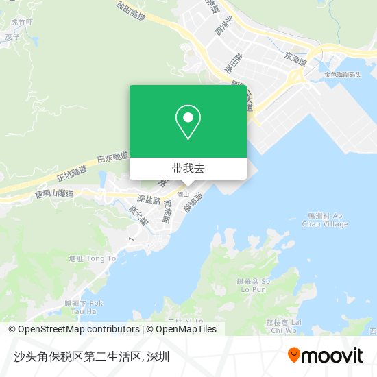 沙头角保税区第二生活区地图