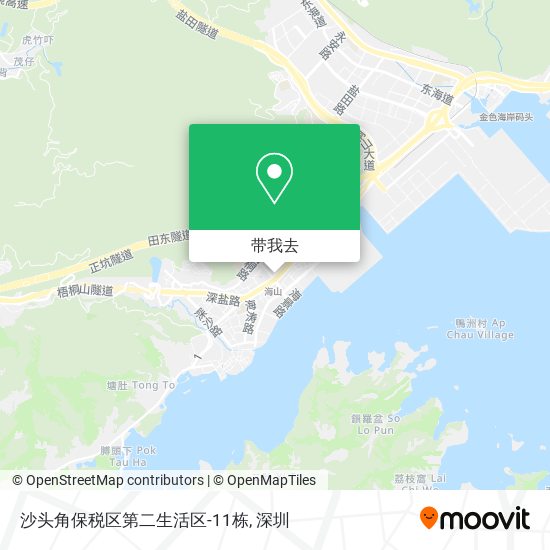 沙头角保税区第二生活区-11栋地图