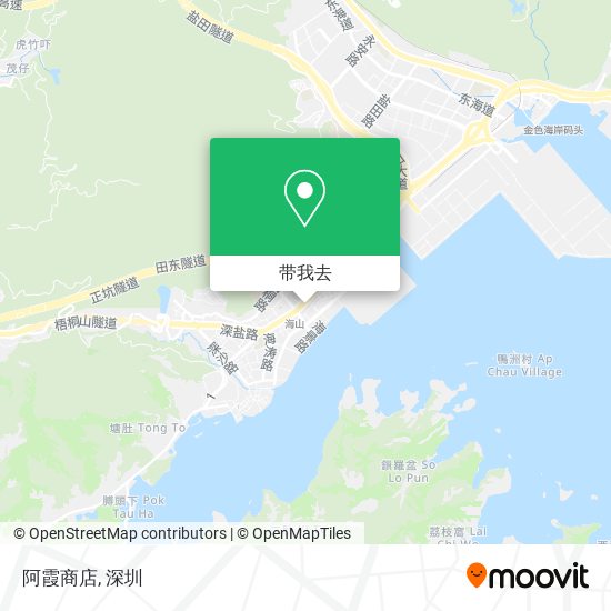 阿霞商店地图