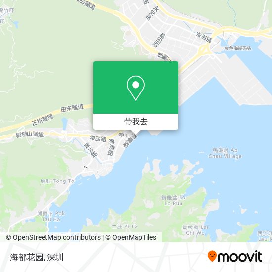海都花园地图