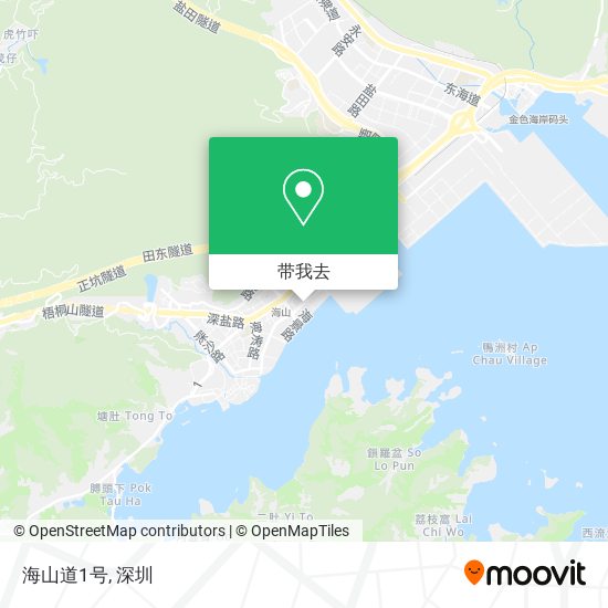 海山道1号地图