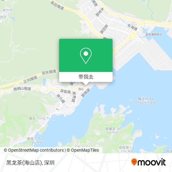 黑龙茶(海山店)地图