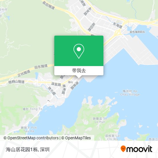 海山居花园1栋地图