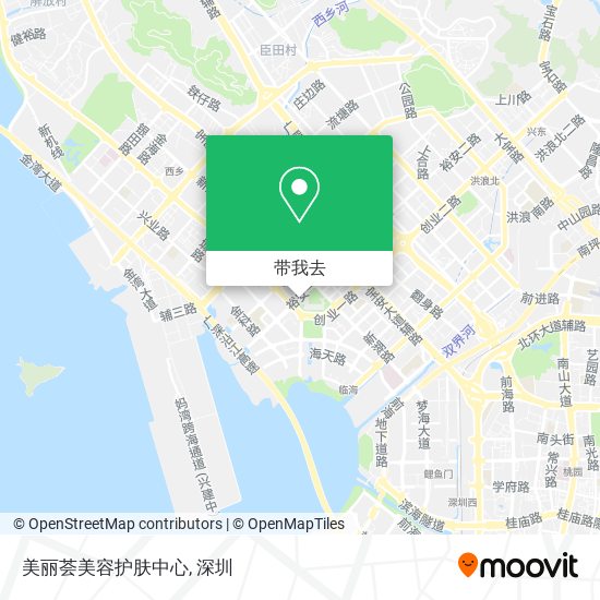美丽荟美容护肤中心地图