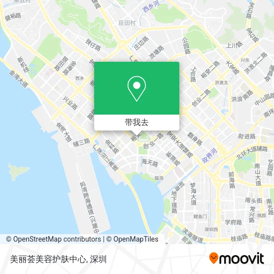 美丽荟美容护肤中心地图