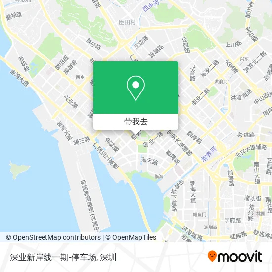 深业新岸线一期-停车场地图